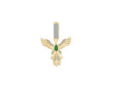 Altın Anka Kuşu Sallantılı 9mm Bileklik Charm
