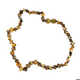 Ebuz Bebek Damla Kehribar Diş Kolye