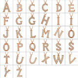 Ebuz Gümüş Rose İ Harfi Kadın Kolye