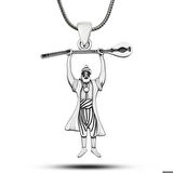 Ebuz Gümüş Pir Sultan Abdal Erkek Kolye