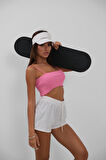Ebedi İnce Askılı Crop Top