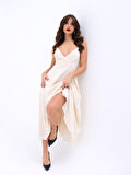 Ebedi 7073 ELBİSE-BEJ