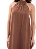 Ebedi 7145 ELBİSE-KAHVE