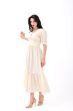 Ebedi 6411 ELBİSE-KREM