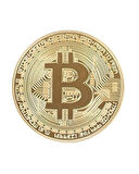 Bitcoin Hatıra Parası – Altın Renk Metal Koleksiyon Parası – Kripto Para Temalı Dekoratif Coin