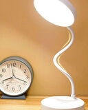 USB Şarjlı Dokunmatik LED Masa Lambası – Esnek Boyunlu, Göz Yormayan Gece Lambası ve Çalışma Işığı