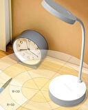 USB Şarjlı Dokunmatik LED Masa Lambası – Esnek Boyunlu, Göz Yormayan Gece Lambası ve Çalışma Işığı