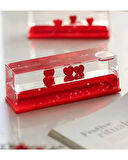 Sıvı Kalp Aşk Tasarımlı Sallanan Dekoratif Masa Üstü Süs – Hediyelik Romantik Lovers Blok