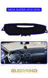 DACIA DUSTER 2010-2016TORPİDO KORUMA HALISI MAVİ KENAR