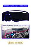 FORD Transit Custom (2012-2020)TORPİDO KORUMA HALISI MAVİ KENAR