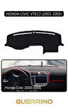 HONDA CIVIC VTEC2 2003-2005TORPİDO KORUMA HALISI SİYAH KENAR
