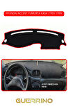 HYUNDAİ ACCENT YUMURTA KASA 1993-1999TORPİDO KORUMA HALISI KIRMIZI KENAR
