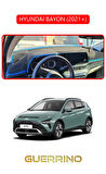 HYUNDAİ BAYON 2021+TORPİDO KORUMA HALISI KIRMIZI KENAR