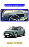 HYUNDAİ BAYON 2021+TORPİDO KORUMA HALISI MAVİ KENAR