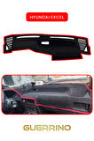HYUNDAİ EXCELTORPİDO KORUMA HALISI KIRMIZI KENAR