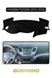 HYUNDAİ TUCSON 2016-2018TORPİDO KORUMA HALISI SİYAH KENAR