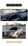 KİA RİO 2000-2005TORPİDO KORUMA HALISI SİYAH KENAR