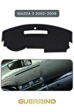 MAZDA 3 2003-2009TORPİDO KORUMA HALISI GRİ KENAR