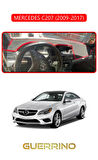 MERCEDES C207 2009-2017TORPİDO KORUMA HALISI KIRMIZI KENAR