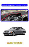MERCEDES W204 C180 2011-2015TORPİDO KORUMA HALISI MAVİ KENAR