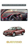 MITSUBISHI CARISMA BÜYÜK EKRAN 1997-2003TORPİDO KORUMA HALISI GRİ KENAR