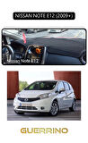 NİSSAN NOTE E12 2009+TORPİDO KORUMA HALISI SİYAH KENAR