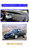 NİSSAN PRİMERA P12 2001-2004TORPİDO KORUMA HALISI MAVİ KENAR