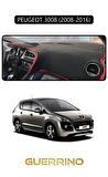 PEUGEOT 3008 (2008-2016)TORPİDO KORUMA HALISI SİYAH KENAR