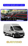 PEUGEOT BOXER 2017 - 2021TORPİDO KORUMA HALISI MAVİ KENAR