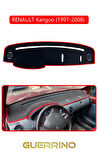 RENAULT Kangoo (1997-2008) TORPİDO KORUMA HALISI KIRMIZI KENAR