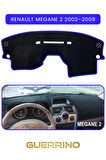 RENAULT Megane 2 (2002–2009)TORPİDO KORUMA HALISI MAVİ KENAR