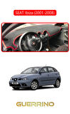 SEAT Ibiza (2001-2008)TORPİDO KORUMA HALISI KIRMIZI KENAR