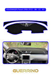 VOLKSWAGEN Passat (2006-2012) - (B6/CC; ) B7TORPİDO KORUMA HALISI MAVİ KENAR