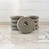 5'li Jumbo 2 Mt. Kenar Ve 4 Ad. Köşe Koruyucu Set Gri