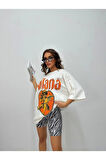 Oversize Tshirt - Kısa Tayt takım