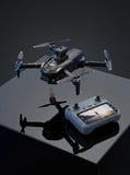 Canlı Görüntü Aktarımlı Çift Kameralı Uzaktan Kumandalı Drone