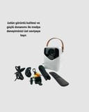Ultra HD Android TV Kutusu 32GB Depolama USB HDMI Fan Sistemli