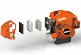 Echo RM520 ES Benzin Motorlu Sırt Tırpanı 3 HP