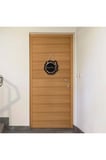 Siyah - Kahverengi Hoşgeldiniz Yazılı Kapı Süsü