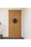 Siyah - Kahverengi Hoşgeldiniz Yazılı Kapı Süsü