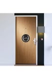 Siyah - Beyaz Hoşgeldiniz Yazılı Kapı Süsü