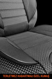 Fiat Egea UYUMLU TAM SET SİYAH Oto Koltuk Kılıfı 5 Koltuk Ön Arka Tam Set Terletmez