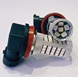 Eco H16 Sis Farı İçin Led Ampul 66smd Ledli Koyu Mavi