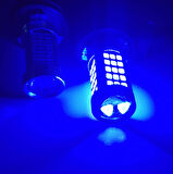 Eco H16 Sis Farı İçin Led Ampul 66smd Ledli Koyu Mavi