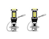 Eco H3 Sis Farı İçin Led Ampul 24smd Ledli Beyaz