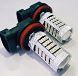 Eco H8 Sis Farı İçin Led Ampul 66smd Ledli Buz Mavisi