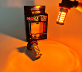 Eco H8 Sis Farı İçin Led Ampul 66smd Ledli Turuncu