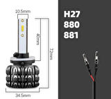 Femex Eco Power H27 Şimşek Etkili Led Xenon 36W 6.000 Lumen Fansız