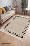 Pamuk Dokuma Taban Kaymaz Yıkanabilir Klasik Desenli  Salon Halısı Mutfak Halısı Koridor Halısı