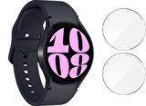 Ecr Mobile Samsung  Watch 6 uyumlu 40mm ile  9H Nano Ekran Koruyucu (2 Adet)